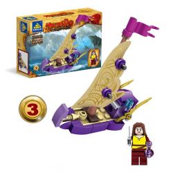 Kazi KY87024 87024 non  NHỮNG GÃ CƯỚP BIỂN TÍ HON VÀ CÁC CON TÀU bộ đồ chơi xếp lắp ráp ghép mô hình The Chronicles Of Narnia Biên Niên Sử Narnia 368 khối