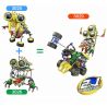 LOZ 3026 A0016 0016 Xếp hình kiểu Nanoblock Electric Giant Beast Robot Robot Quái Vật Khổng Lồ Chạy điện 399 khối có động cơ pin
