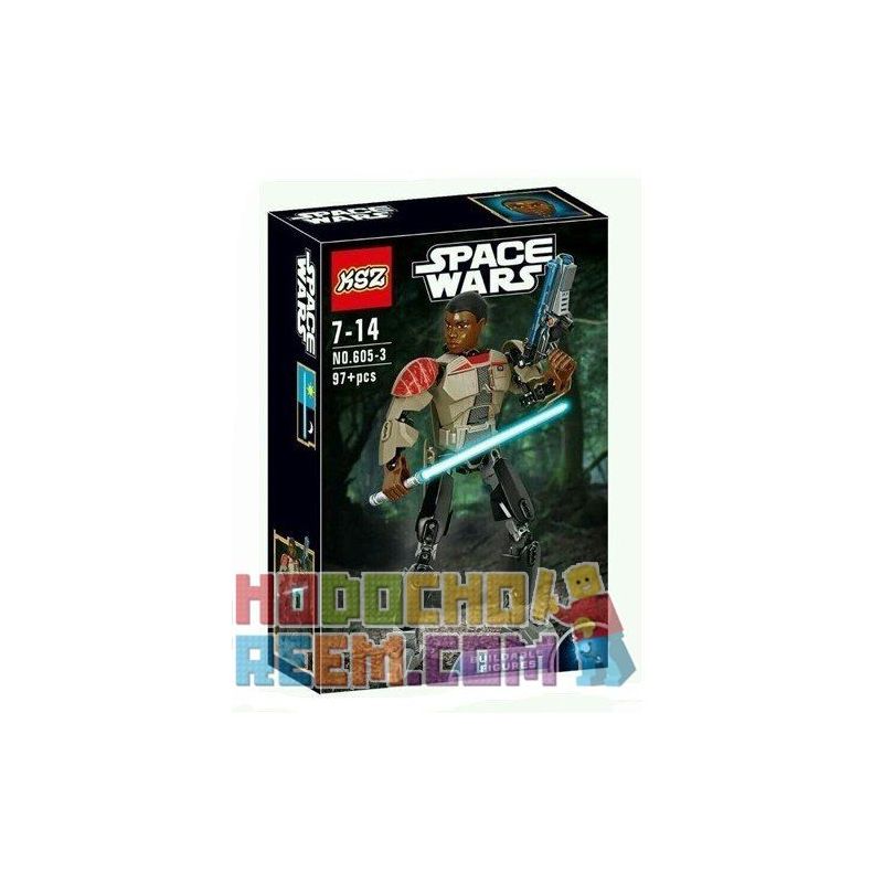 NOT Lego FINN 75116 JISI 9020 XSZ KSZ 605-3 xếp lắp ráp ghép mô hình CHIẾN BINH FINN PHẦN LAN Star Wars Chiến Tranh Giữa Các Vì Sao 98 khối