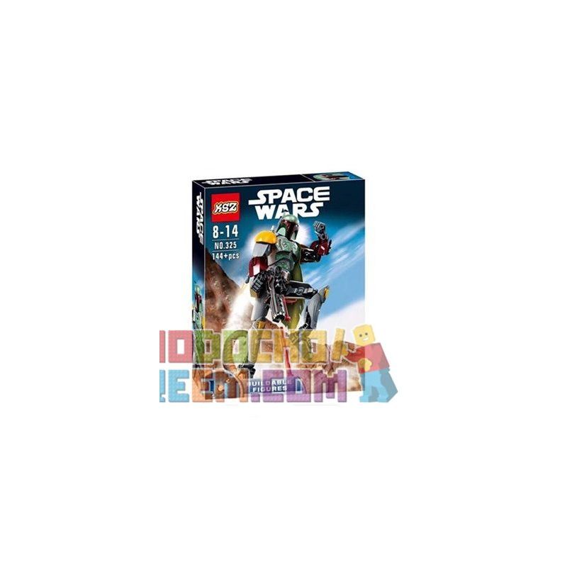 NOT Lego BOBA FETT 75533 XSZ KSZ 325 xếp lắp ráp ghép mô hình THỢ SĂN TIỀN THƯỞNG BOBA FETT Star Wars Chiến Tranh Giữa Các Vì Sao 144 khối