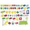 HYSTOYS HONGYUANSHENG AOLEDUOTOYS HG-1356 1356 HG1356 Xếp hình kiểu    Playground Khu Vui Chơi 100 khối