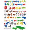 HUIMEI STAR CITY XING DOU CHENG HM071 Xếp hình kiểu    Wildlife Paradise Vườn Thú Bán Tự Nhiên 158 khối