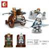 SEMBO SD3051 3051 Xếp hình kiểu  CHRONICLES OF THE GHOSTLY TRIBE Ghost Tribal Series Tuyển Tập Bộ Lạc Ma Quái 283 khối
