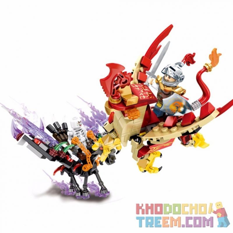 SEMBO SD3051 3051 Xếp hình kiểu  CHRONICLES OF THE GHOSTLY TRIBE Ghost Tribal Series Tuyển Tập Bộ Lạc Ma Quái 283 khối