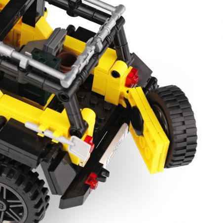 XINGBAO XB-03024 03024 XB03024 non  SIÊU XE ĐỊA HÌNH JEEP bộ đồ chơi xếp lắp ráp ghép mô hình Offroad Adventure SUPER OFFROAD ADVENTURE Đua Địa Hình 610 khối
