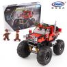 XINGBAO XB-03025 03025 XB03025 non  XE SUV VƯỢT ĐỊA HÌNH BÁNH LỚN bộ đồ chơi xếp lắp ráp ghép mô hình Creator SUPER OFFROAD ADVENTURE Sáng Tạo 371 khối