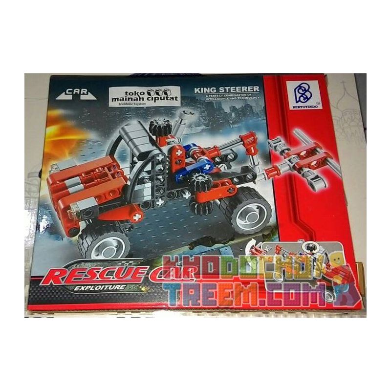 NOT Lego TECHNIC 8065 Mini Container Truck, Decool 3344