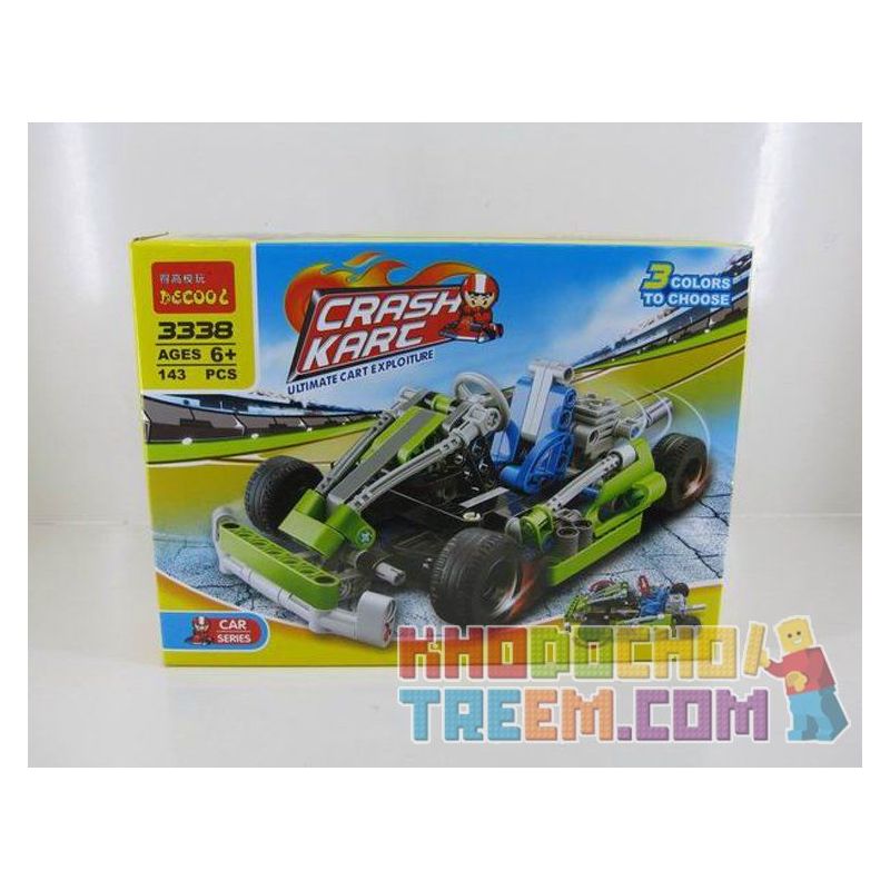 NOT Lego TECHNIC 8256 Go-Kart, Decool 3338 3339 Jisi 3338 3339 Xếp hình Xe đua Kart (Mẫu 1) 144 khối NOT Lego TECHNIC 8256 Go-Kart, Decool 3338 3339 Jisi 3338 3339 Xếp hình Xe đua Kart (Mẫu 1) 144 khối
