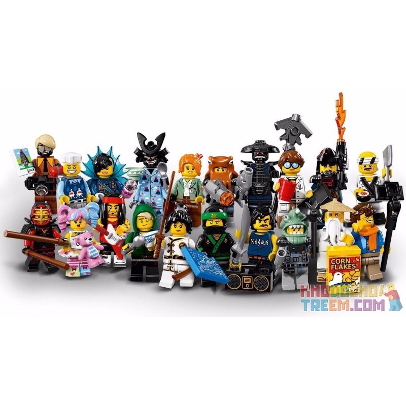 NOT Lego MINIFIGURES KAI KENDO SPINJITZU TRAINING NYA LLOYD MASTER WU GARMADON JAY WALKER COLE MISAKO ZANE SHARK ARMY ANGLER GREAT WHITE FLASHBACK VOLCANO PUFFER N-POP GIRL GENERAL #1 GONG & GUITAR ROCKER GPL TECH 71019-18 LELE 31092 LEPIN 03064 SHENG YUAN/SY 31092-4 31092-5 xếp lắp ráp ghép mô hình Collectable Minifigures Búp Bê Sưu Tầm 9 khối