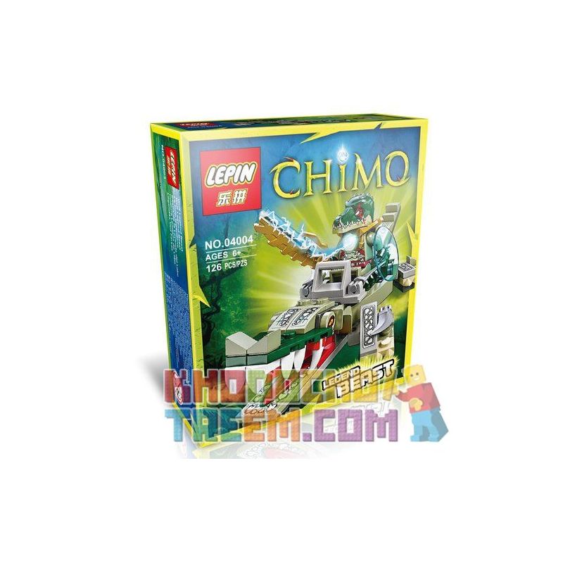 NOT Lego Legends Of Chima 70126 Legends Of Chima Crocodile Legend Beast  Qigong Legend Wild Crocodile , Bela 10071 Lari 10071 Kazi KY98053-4 98053-4  LEPIN 04004 Xếp hình Cá Sấu Huyền Thoại giá sốc rẻ nhất