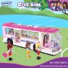 XINGBAO XB-12005 12005 XB12005 non  XẾP HÌNH CÁC CÔ GÁI VÀ CHIẾC XE BUS TẠI TRƯỜNG HỌC CAMPUS bộ đồ chơi xếp lắp ráp ghép mô hình City Girl CITYGIRL HAPPY BUS Thành Phố Con Gái 402 khối