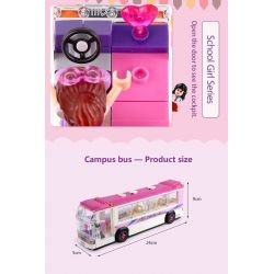 XINGBAO XB-12005 12005 XB12005 non  XẾP HÌNH CÁC CÔ GÁI VÀ CHIẾC XE BUS TẠI TRƯỜNG HỌC CAMPUS bộ đồ chơi xếp lắp ráp ghép mô hình City Girl CITYGIRL HAPPY BUS Thành Phố Con Gái 402 khối XINGBAO XB-12005 12005 XB12005 non  XẾP HÌNH CÁC CÔ GÁI VÀ CHIẾC XE BUS TẠI TRƯỜNG HỌC CAMPUS bộ đồ chơi xếp lắp ráp ghép mô hình City Girl CITYGIRL HAPPY BUS Thành Phố Con Gái 402 khối