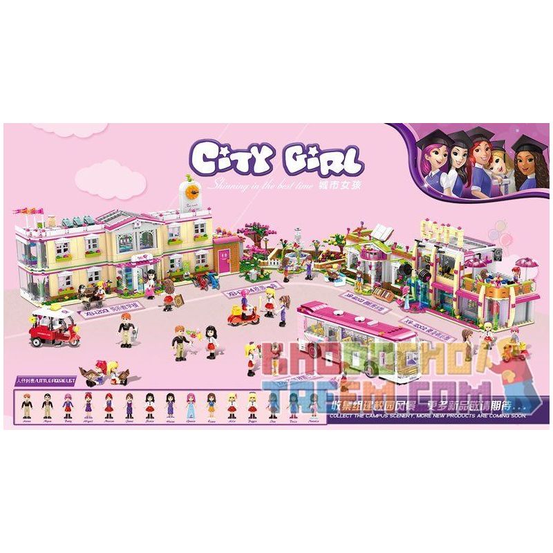 XINGBAO XB-12003 12003 XB12003 non  THƯ VIỆN Ở TRƯỜNG HỌC CAMPUS bộ đồ chơi xếp lắp ráp ghép mô hình City Girl CITYGIRL RAINBOW LIBRARY Thành Phố Con Gái 696 khối XINGBAO XB-12003 12003 XB12003 non  THƯ VIỆN Ở TRƯỜNG HỌC CAMPUS bộ đồ chơi xếp lắp ráp ghép mô hình City Girl CITYGIRL RAINBOW LIBRARY Thành Phố Con Gái 696 khối