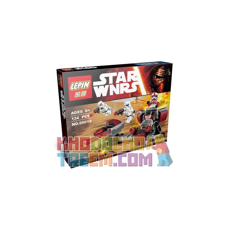 NOT Lego GALACTIC EMPIRE BATTLE PACK 75134 K CARD K-005 Bela Lari 10573 LEPIN 05019 xếp lắp ráp ghép mô hình ĐỘI QUÂN ĐẾ CHẾ THIÊN HÀ GÓI CHIẾN ĐẤU Star Wars Chiến Tranh Giữa Các Vì Sao 109 khối