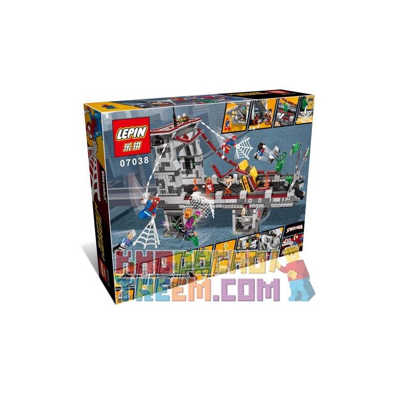 NOT Lego Marvel Super Heroes 76057 Spider-Man Web Warriors Ultimate Bridge  Battle Spider-Man Ultimate