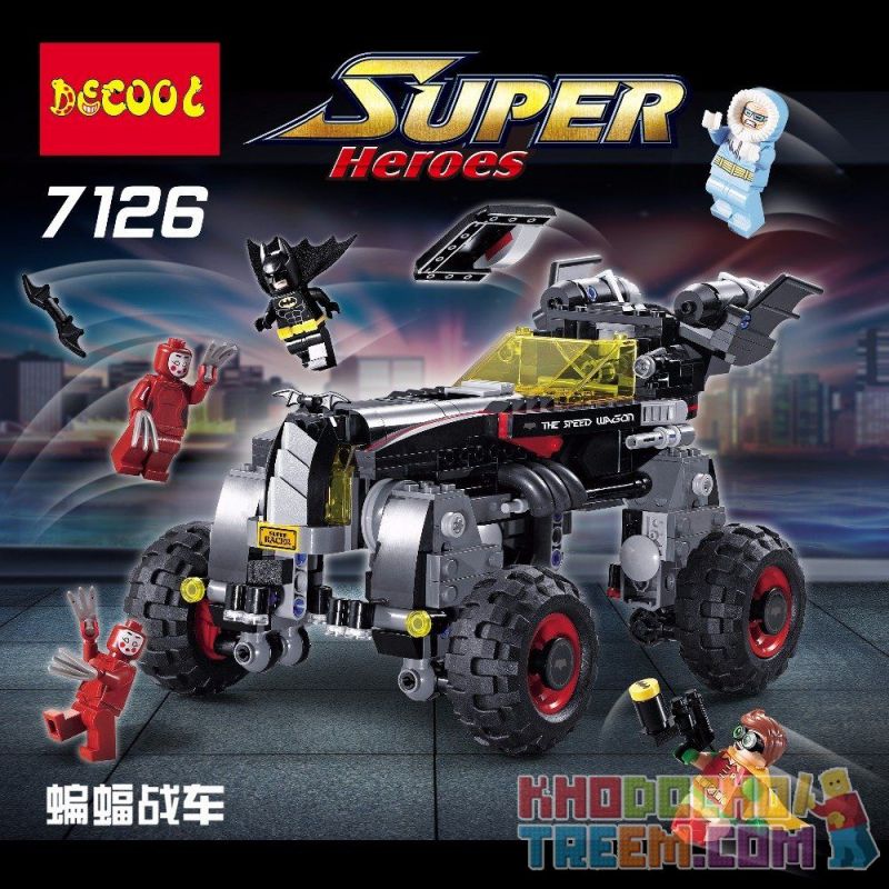 NOT The Lego Batman Movie 70905 The Batmobile , Bela 10634 Lari 10634  Decool 7126 Jisi 7126 LEPIN 07045 SHENG YUAN SY SY873 Xếp hình Xe Ô Tô  Batmobile Của Người Dơi giá sốc rẻ nhất