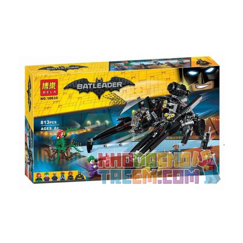 NOT The Lego Batman Movie 70908 The Scuttler Speeding Bat-Mech , Bela 10635  Lari 10635 Decool 7127 Jisi 7127 LEPIN 07056 SHENG YUAN SY 871 SY871 Xếp  hình Phi Thuyền Dơi giá sốc rẻ nhất