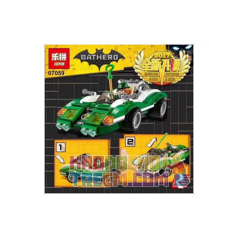 NOT The Lego Batman Movie 70903 The Riddler Riddle Racer Riddler Riddler ,  Bela 10630 Lari 10630 LEPIN 07059 Xếp hình The Riddler Riddle Racer giá sốc  rẻ nhất