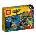 NOT Lego SCARECROW FEARFUL FACE-OFF 70913 JISI 7129 Bela Lari 10736 LEPIN 07078 xếp lắp ráp ghép mô hình NGƯỜI DƠI ĐỐI MẶT GÃ BÙ NHÌN CUỘC ĐẦU ĐẦY SỢ HÃI CỦA The Lego Batman Movie Người Dơi Bảo Vệ Gotham 141 khối