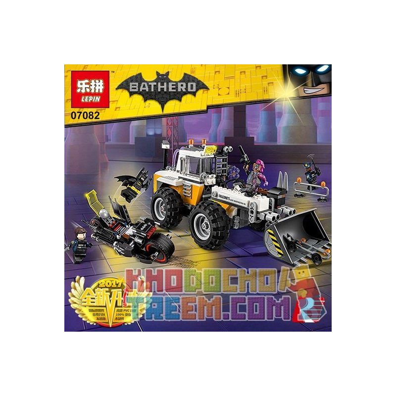 NOT The Lego Batman Movie 70915 Two-Face Double Demolition Double  Destruction Of Two-Face , Bela 10738 Lari 10738 LEPIN 07082 Xếp hình Máy  Xúc Của Gã Hai Mặt giá sốc rẻ nhất