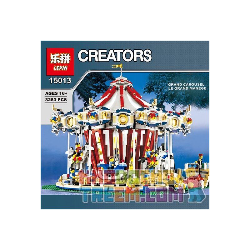 NOT Lego GRAND CAROUSEL 10196 LEPIN 15013 15013A x p l p r p gh p