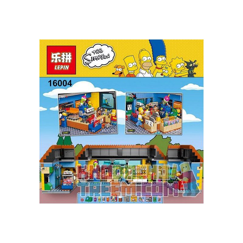 Simpsons lepin sales