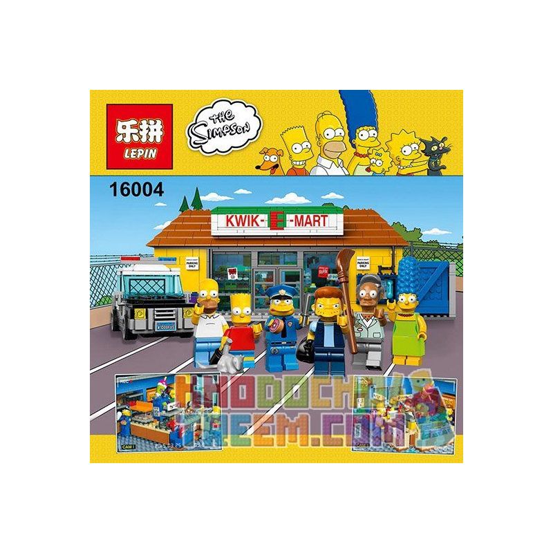 Lepin simpsons best sale kwik e mart