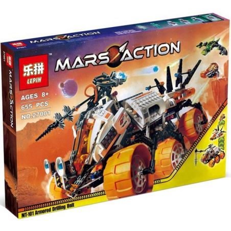 Not Lego Space 7699 Mt-101 Armoured Drilling Unit, Lepin 27001 Xếp Hình 