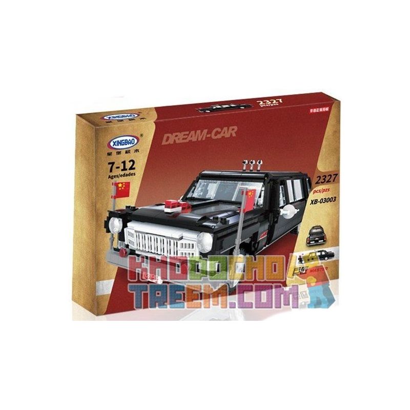 XINGBAO XB-03003 03003 XB03003 non  XE Ô TÔ HỒNG KỲ bộ đồ chơi xếp lắp ráp ghép mô hình Creator 巨匠 MASTER Sáng Tạo 2327 khối