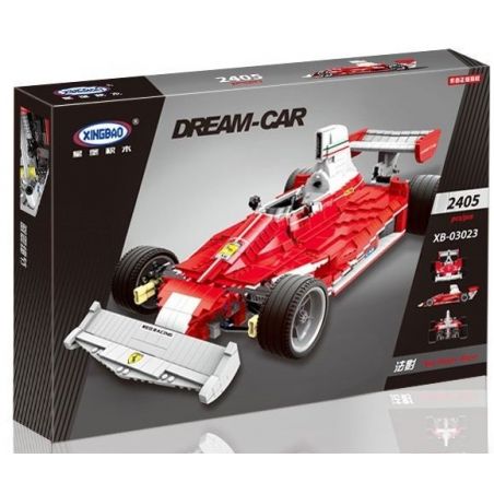 REBRICKABLE MOC-12763 12763 MOC12763 XINGBAO XB-03023 03023 XB03023 non  XE OTO ĐUA VƯỢT TRỘI bộ đồ chơi xếp lắp ráp ghép mô hình  RED POWER RACER Kỹ Thuật Công Nghệ Cao Mô Hình Phương Tiện 2405 khối