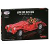 Winner 7062 non  Ô TÔ 4 BÁNH tỷ lệ 1:10 bộ đồ chơi xếp lắp ráp ghép mô hình  THE RED CONVERTIBLE CAR Kỹ Thuật Công Nghệ Cao Mô Hình Phương Tiện 1141 khối