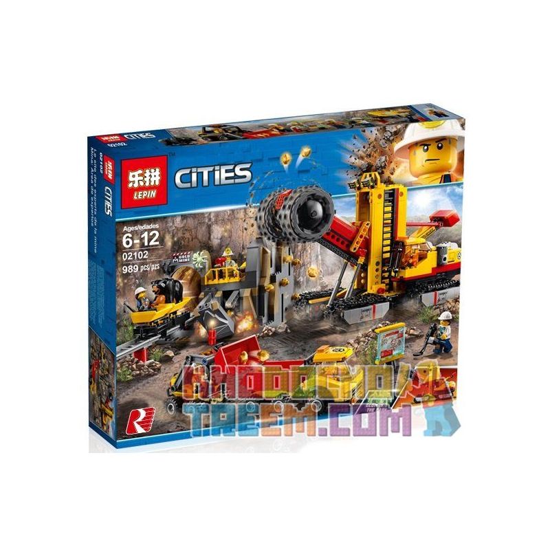 NOT Lego MINING EXPERTS SITE 60188 Bela Lari 10876 LEPIN 02102 SHENG YUAN/SY 6999 xếp lắp ráp ghép mô hình CÔNG TRƯỜNG KHAI THÁC MỎ TRANG WEB CHUYÊN GIA City Thành Phố 883 khối