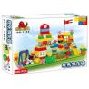 HYSTOYS HONGYUANSHENG AOLEDUOTOYS HG-1356 1356 HG1356 Xếp hình kiểu    Playground Khu Vui Chơi 100 khối