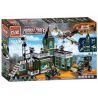 Enlighten 1714 Qman 1714 non  CĂN CỨ QUÂN SỰ bộ đồ chơi xếp lắp ráp ghép mô hình Tactical Espionage Action TACTICAL ESPIONAGE ACTION COMBAT ZONES FIRE Chiến Thuật Quân Sự 627 khối