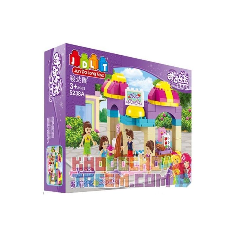  Xếp hình kiểu  Happy Grocery Store With Girls Tiệm Tạp Hóa Vui Nhộn Của Các Cô Gái 95 khối