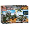 Enlighten 1713 Qman 1713 non  PHÒNG THỦ BẦU TRỜI bộ đồ chơi xếp lắp ráp ghép mô hình Tactical Espionage Action TACTICAL ESPIONAGE ACTION COMBAT ZONES FIRE Chiến Thuật Quân Sự 687 khối