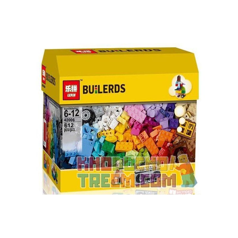 NOT Lego CREATIVE BUILDING SET 10702 LEPIN 42006 xếp lắp ráp ghép mô hình SÁNG TẠO NHỮNG TÒA NHÀ CAO TẦNG BỘ Classic Cổ Điển 583 khối