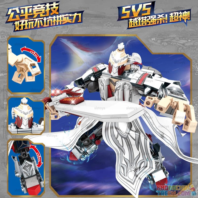 SEMBO 11813 Xếp hình kiểu  SUPER HEROES GLORY Hero Anh Hùng Glory 310 khối