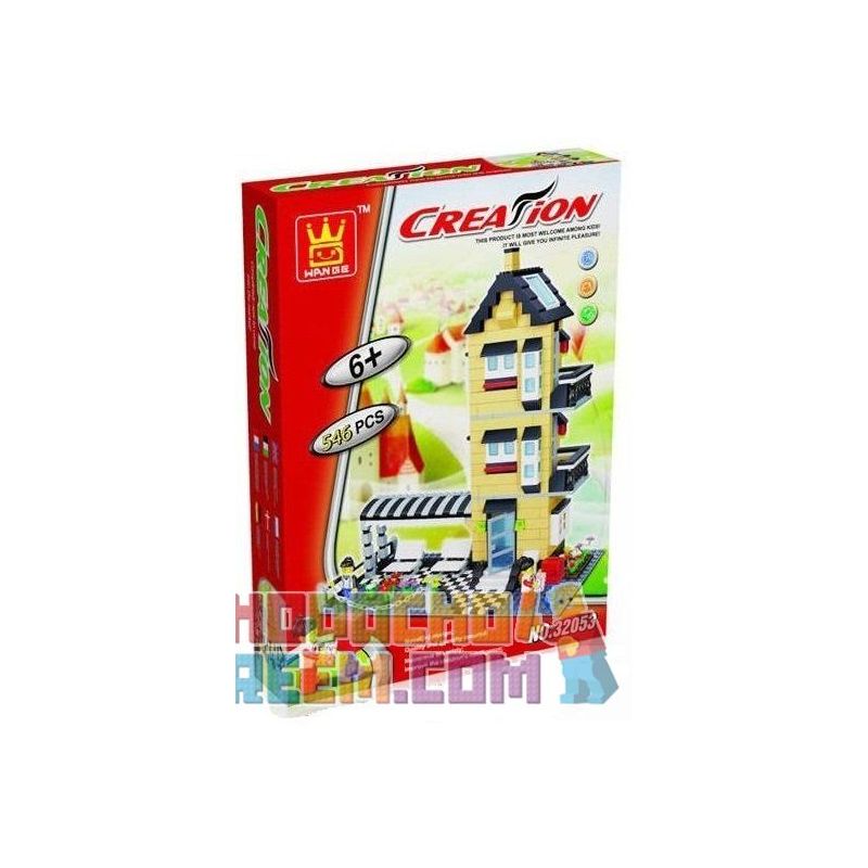 WANGE DR.LUCK 32053 non  BIỆT THỰ 3 TẦNG bộ đồ chơi xếp lắp ráp ghép mô hình City Inn CITYINN Nhà Trọ Thành Phố 546 khối WANGE DR.LUCK 32053 non  BIỆT THỰ 3 TẦNG bộ đồ chơi xếp lắp ráp ghép mô hình City Inn CITYINN Nhà Trọ Thành Phố 546 khối