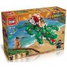 Enlighten 1310 Qman 1310 non  XUỒNG MÁY CÁ SẤU bộ đồ chơi xếp lắp ráp ghép mô hình Pirates Of The Caribbean LEGENDARY PIRATES Cướp Biển Vùng Caribe 538 khối