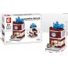 SEMBO SD6054 6054 SD6055 6055 SD6056 6056 SD6057 6057 non  BỘ 4 CỬA HÀNG TRANG SỨC ÂM NHẠC THỰC PHẨM RAU CỦ bộ đồ chơi xếp lắp ráp ghép mô hình Mini Modular SEMBO BLOCK CARTRIER MUSICAL SHOP NOSTLE VEGETABLE Đường Phố Thu Nhỏ 140 khối