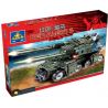 Kazi KY81007 81007 non  XE TĂNG THẾ HỆ MỚI bộ đồ chơi xếp lắp ráp ghép mô hình Red Alert 3 RED ALERT 3 APOCALYPSE（APOC） Báo Động Đỏ 3 380 khối