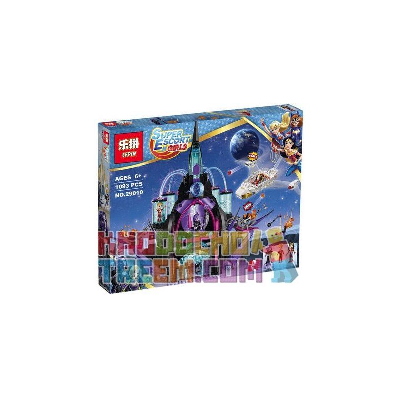 NOT Lego ECLIPSO DARK PALACE 41239 Bela Lari 10691 LEPIN 29010 xếp lắp ráp ghép mô hình LÂU ĐÀI MA THUẬT CỦA ECLIPSO CUNG ĐIỆN TỐI Dc Super Hero Girls Nữ Siêu Anh Hùng 1078 khối