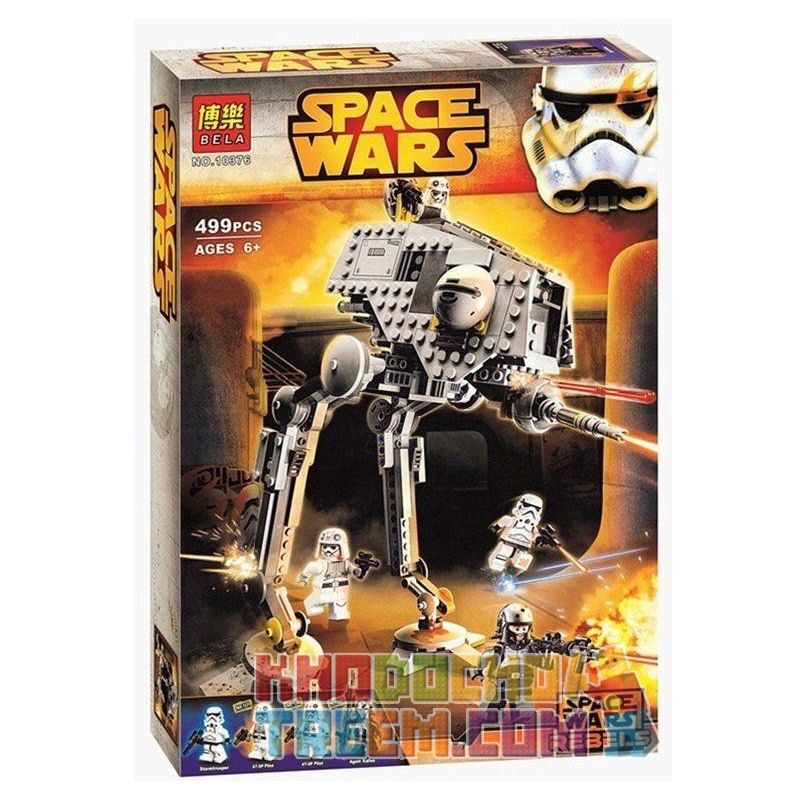 NOT Lego AT-DP 75083 Bela Lari 10376 SHENG YUAN/SY SY506 xếp lắp ráp ghép mô hình CẦN DỊCH AT-DP Star Wars Chiến Tranh Giữa Các Vì Sao 500 khối