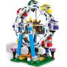 XINGBAO XB-01106 01106 XB01106 non  VÒNG QUAY FERRIS bộ đồ chơi xếp lắp ráp ghép mô hình Colorful World COLORFUL WORLD FERRIS WHEEL Thế Giới Sắc Màu 660 khối