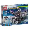 Enlighten 1614 Qman 1614 non  XE TẢI BỌC THÉP CÓ PHÁO bộ đồ chơi xếp lắp ráp ghép mô hình Space Adventure SPACE ADVENTURE CANNON ARMORED TRUCK Thám Hiểm Không Gian 369 khối