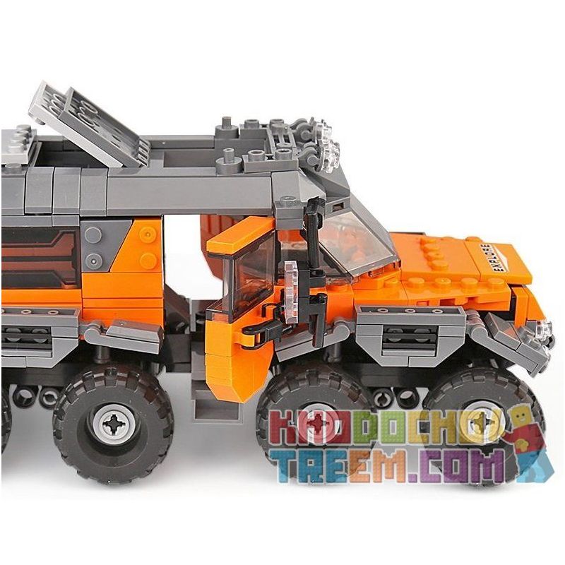 XINGBAO XB-03027 03027 XB03027 non  XE ĐỊA HÌNH bộ đồ chơi xếp lắp ráp ghép mô hình Offroad Adventure SUPER OFFROAD ADVENTURE Đua Địa Hình 529 khối