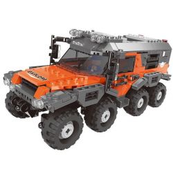 XINGBAO XB-03027 03027 XB03027 non  XE ĐỊA HÌNH bộ đồ chơi xếp lắp ráp ghép mô hình Offroad Adventure SUPER OFFROAD ADVENTURE Đua Địa Hình 529 khối