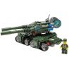 Kazi KY81007 81007 non  XE TĂNG THẾ HỆ MỚI bộ đồ chơi xếp lắp ráp ghép mô hình Red Alert 3 RED ALERT 3 APOCALYPSE（APOC） Báo Động Đỏ 3 380 khối