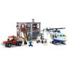 GUDI 9318 non  TRỰC THĂNG CẢNH SÁT TRUY BẮT CƯỚP bộ đồ chơi xếp lắp ráp ghép mô hình City POLICE Thành Phố 465 khối